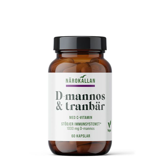 D-Mannoosi + Karpalo 60 kapselia