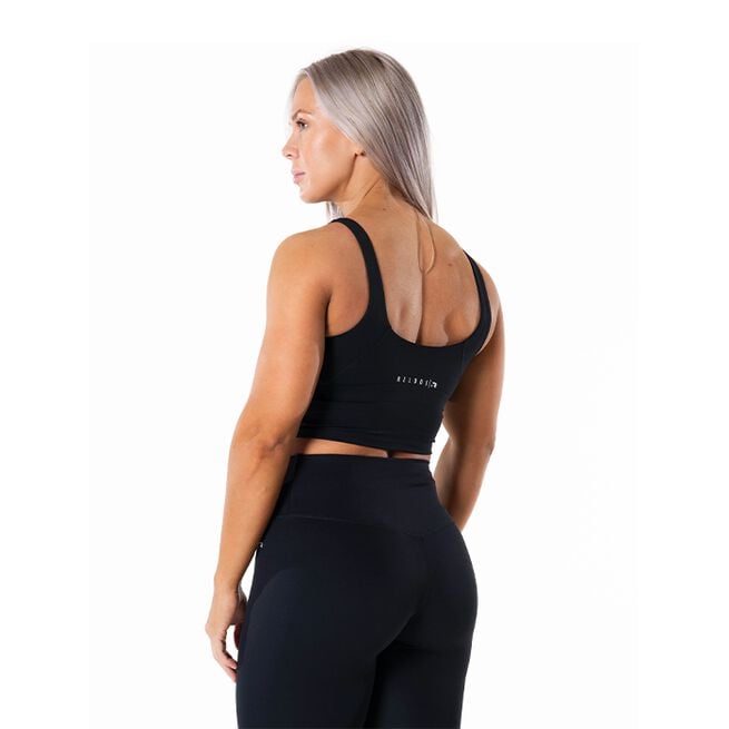 Core V-aukkoinen Paita Musta