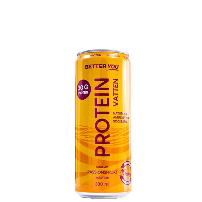 Proteiinivesi 330 ml Passionhedelmä