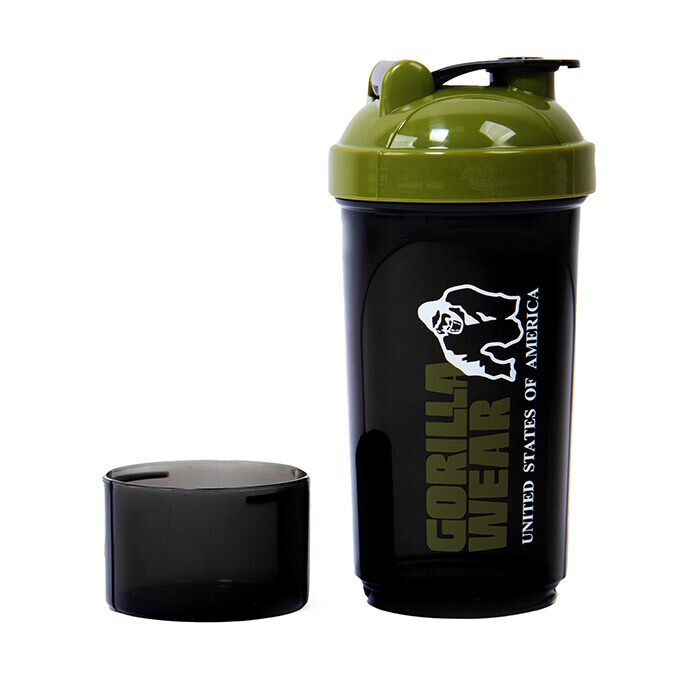 Shaker Compact Black/Green 400 ml + 100 ml