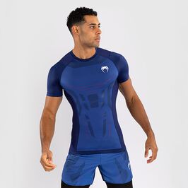 Venum Technical 3.0 Short Sleeve Rashguard Night Blue, S  Technical 3.0 T-paita Sininen