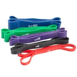 Star Gear Fitness Band, Red, 2080 x 13mm  Kuminauha 4,5 - 79,5 kg