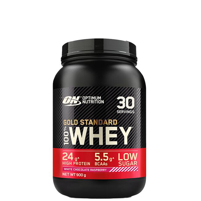 100 % Whey Gold Standard Heraproteiini 908 g White Chocolate Raspberry