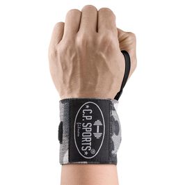 Wrist Wraps 30 cm, White Camo  Rannesiteet 30 cm Kamo