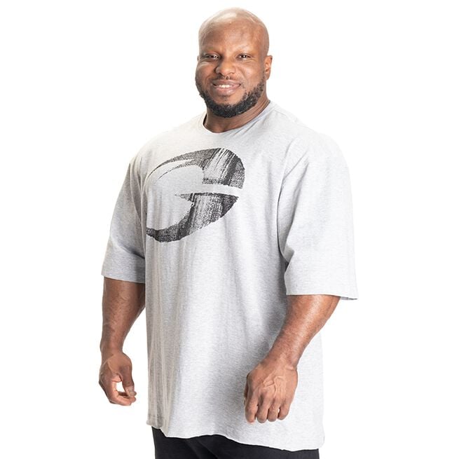 Pump Cover Iron Tee, Light Grey Melange