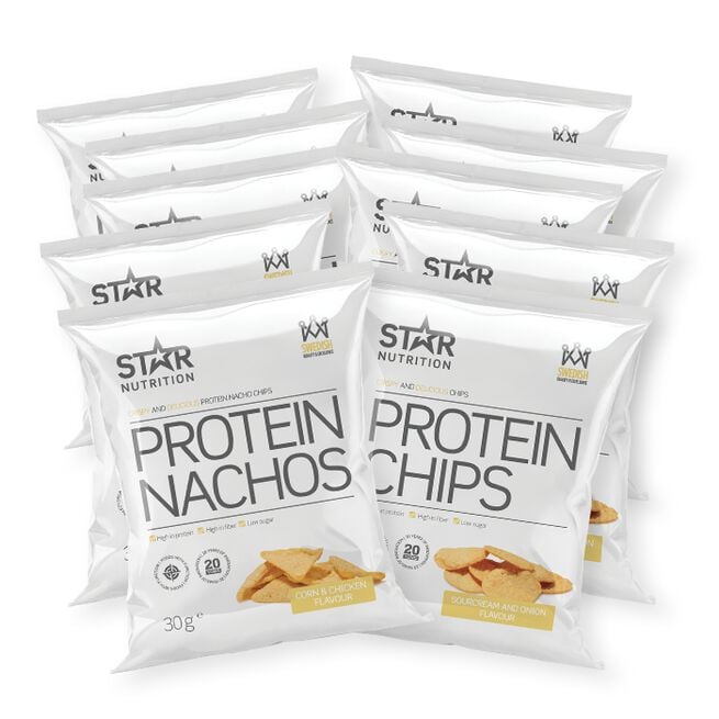 Snack Pack! 5 x Protein Chips + 5 x Protein Nachos