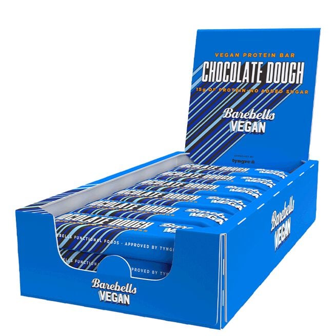 12 x Barebells Vegan Proteiinipatukka 55 g Peanut Caramel