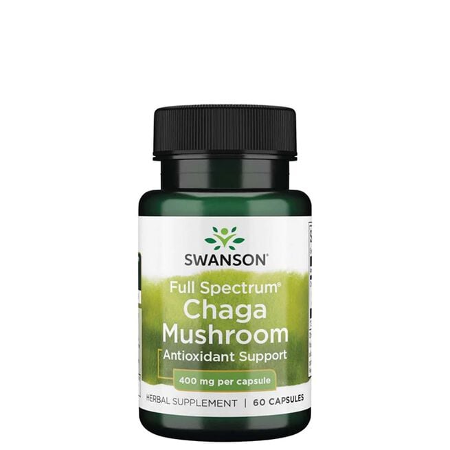 Full Spectrum Chaga Mushroom 400 mg 60 caps