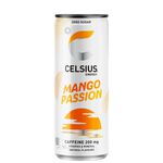 24 x Celsius, Mango Passion, Kolsyrad, 355ml, FI 