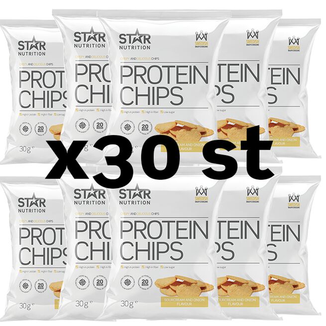 30 x Protein Chips, 30g, BIG BUY 