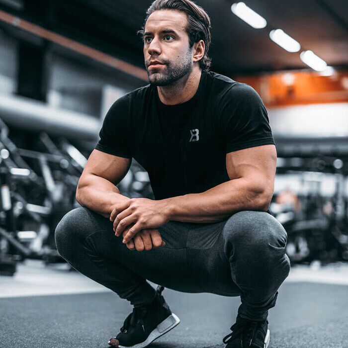 Osta Tapered Joggers V2, Dark Grey 