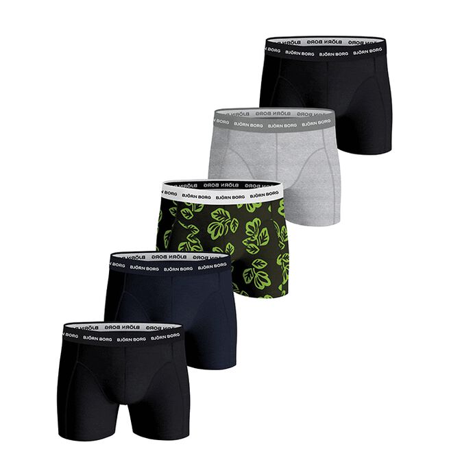 Björn Borg 5-Pack Cotton Stretch Boxer, Multipack