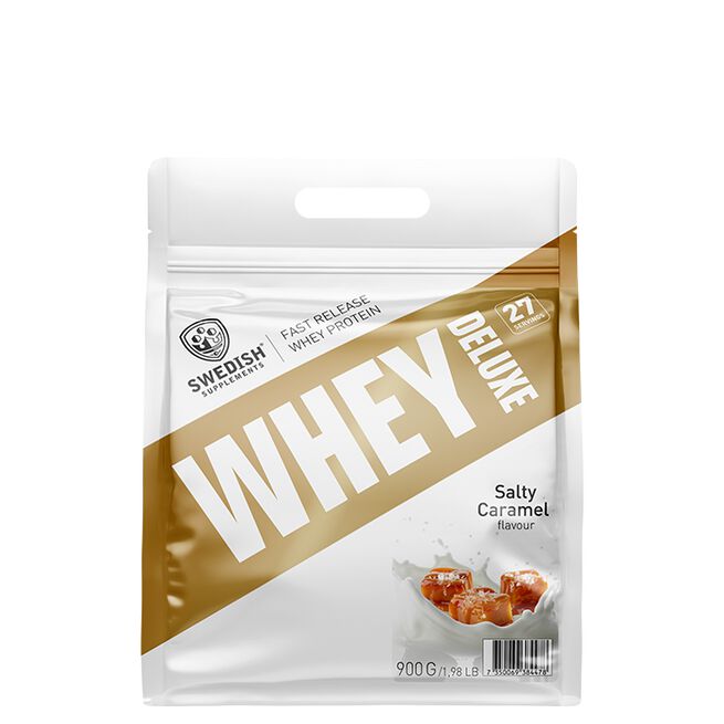 Whey Deluxe Heraproteiini 900 g Salty Caramel