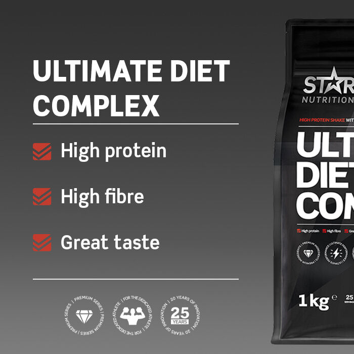 Ultimate Diet Complex Ateriankorvike 1 kg Strawberry