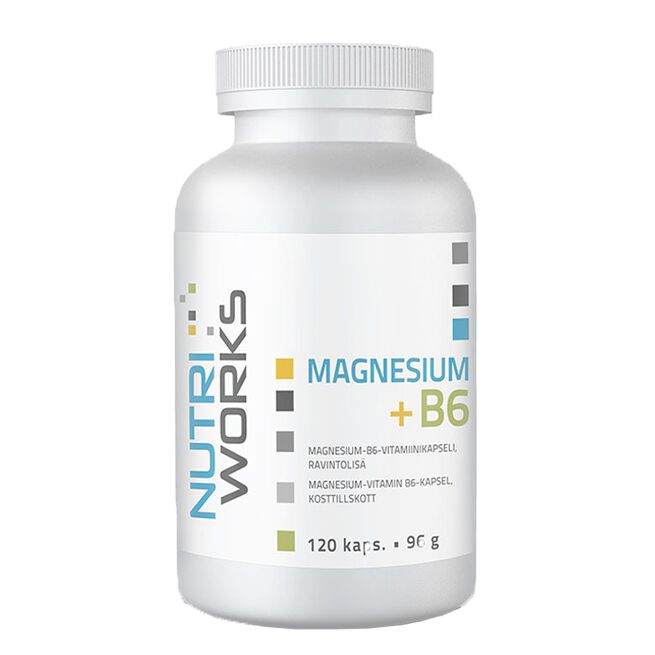 Magnesium+B6, 120 caps 