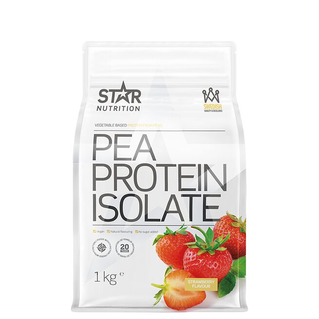 Herneproteiini-isolaatti 1 kg Strawberry