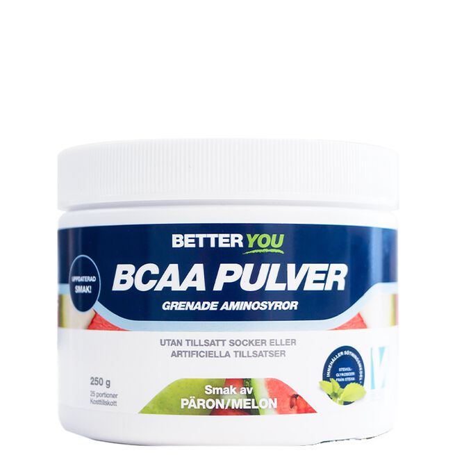 Luonnollinen BCAA-jauhe 250 g Päron/Melon