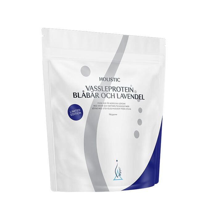Holistic Whey Protein 750 g Blåbär & Lavendel