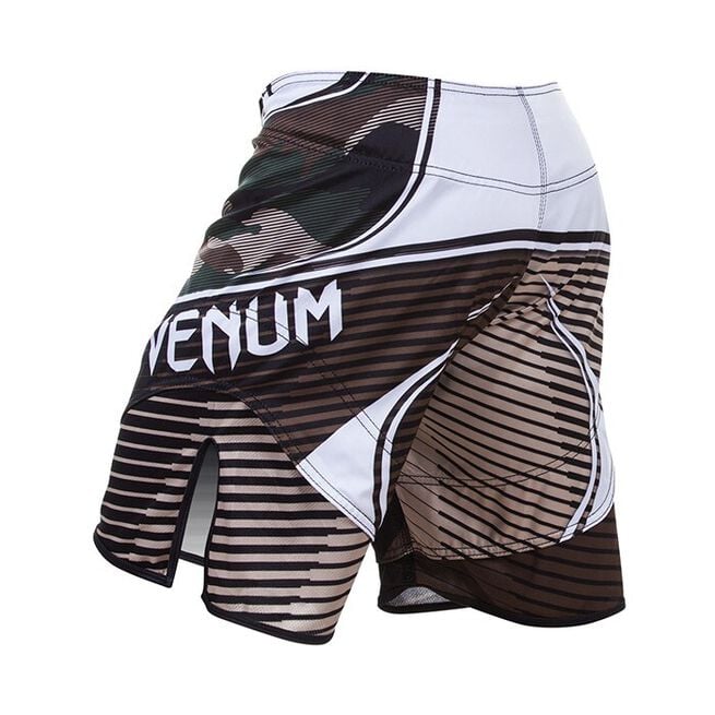 Venum Camo Hero Fight Shorts, Green/Brown, XL 