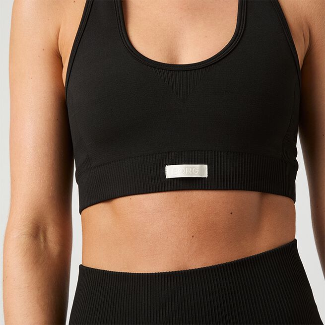Studio Seamless Low Urheiluliivit Musta