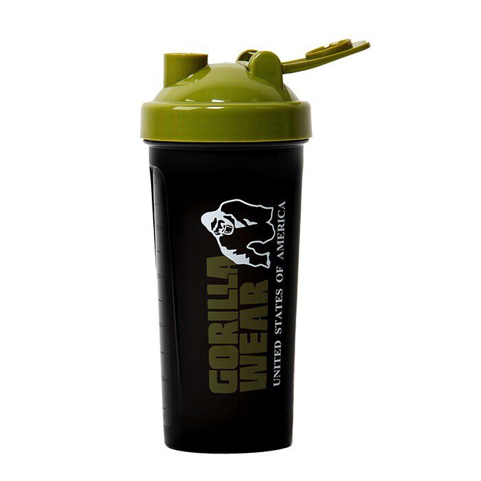 Shaker XXL Musta/vihre&auml; 1000 ml