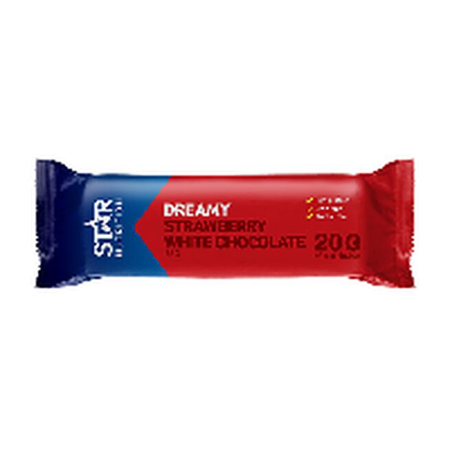 Proteiinipatukka 55 g Strawberry & White chocolate
