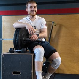 RX Knee Sleeve 5mm Arctic/White, XS  RX Polvituki 5mm Valkoinen