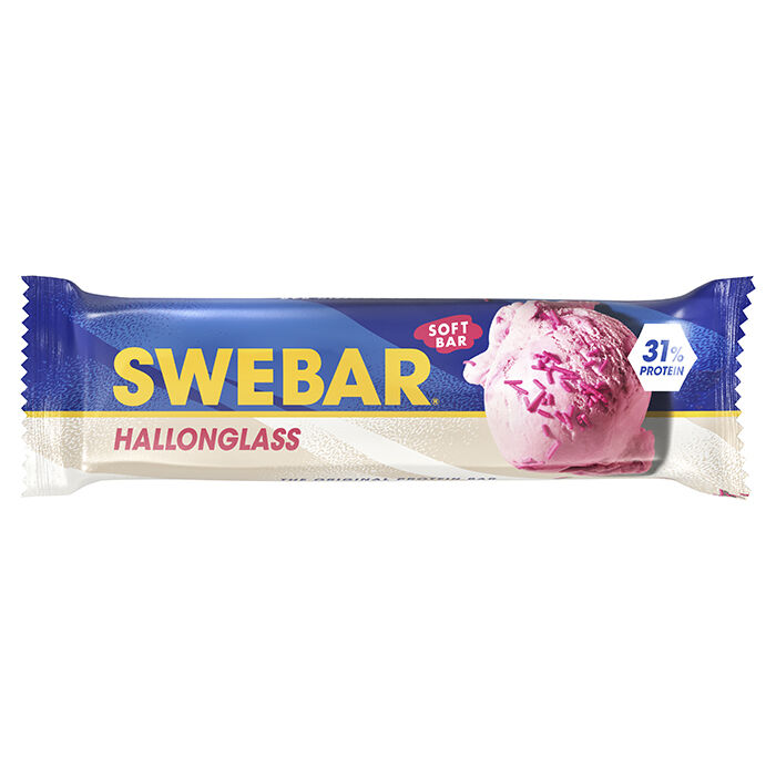 15 x Swebar Proteiinipatukka 55 g Rasberry Icecream