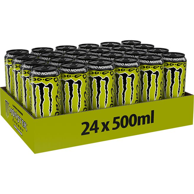 24 x Monster Energy 50 cl Lando Norris Zero Sugar Lando Norris Zero Sugar