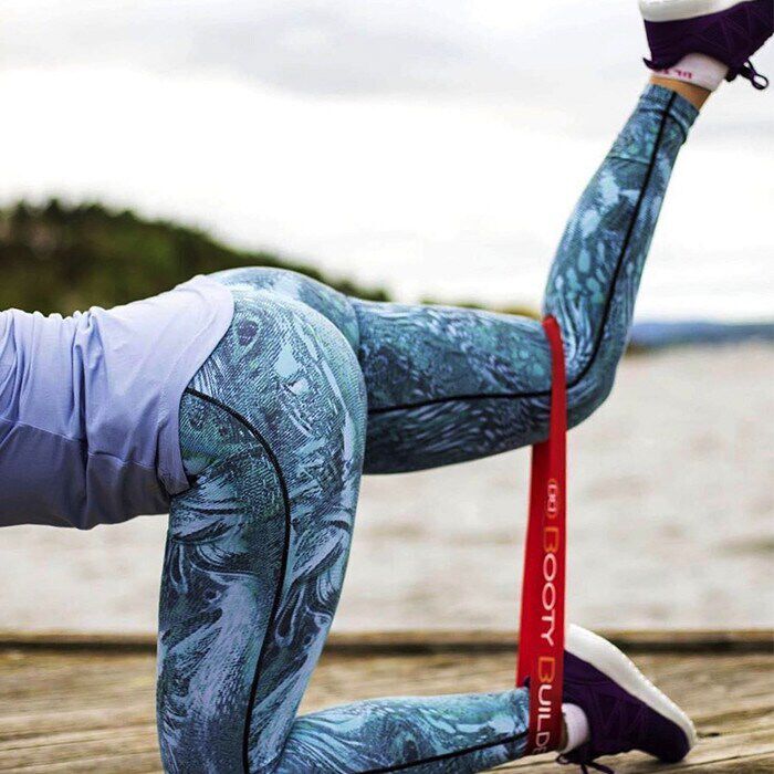 Booty Builder Minibands Pink 4-Pack