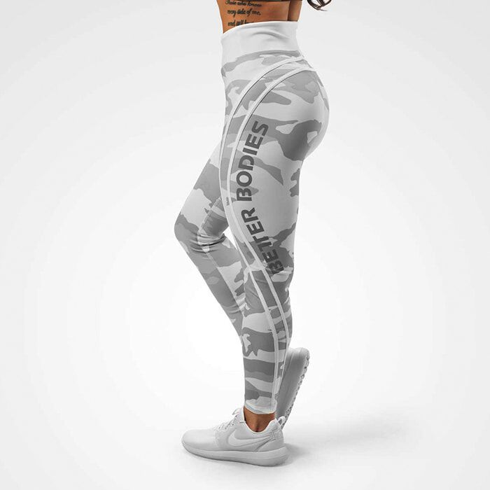 Osta Camo High Tights, White Camo, XS 