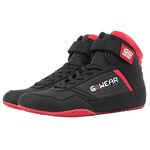 Classic High Tops, black/red, 36 