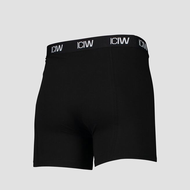 ICANIWILL Boxer 3 Pack Black