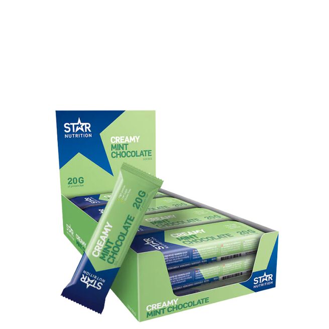 12 x Proteiinipatukka 55 g Mint Chocolate