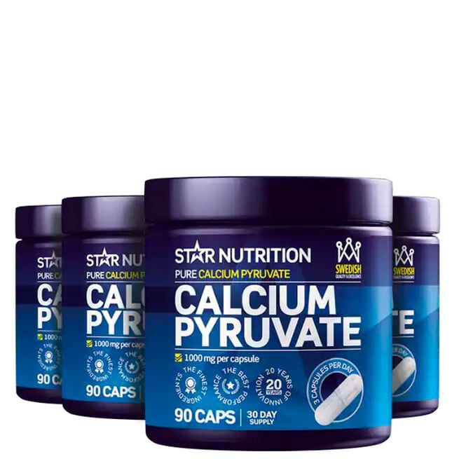 BIG BUY 4 x Calcium Pyruvate Fat Burner 90 kapselia