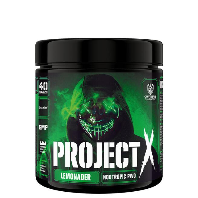 Project X Nootropic PWO, 330 g Lemonader