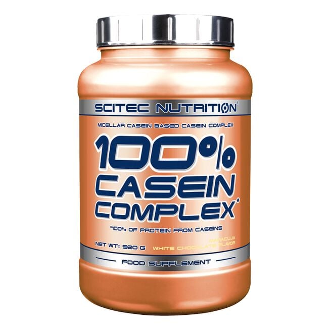 100% Casein Complex, 920 g, Maracuja-White Chocola 