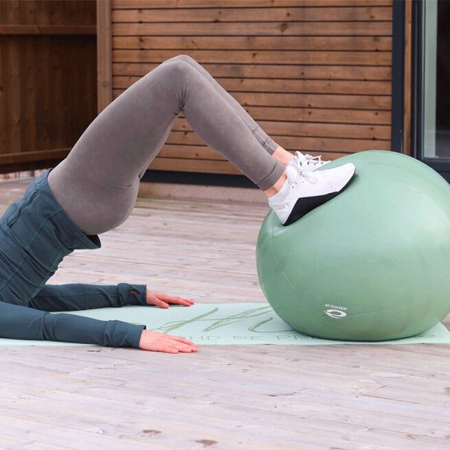 Pilatespallo 65 cm Vihreä