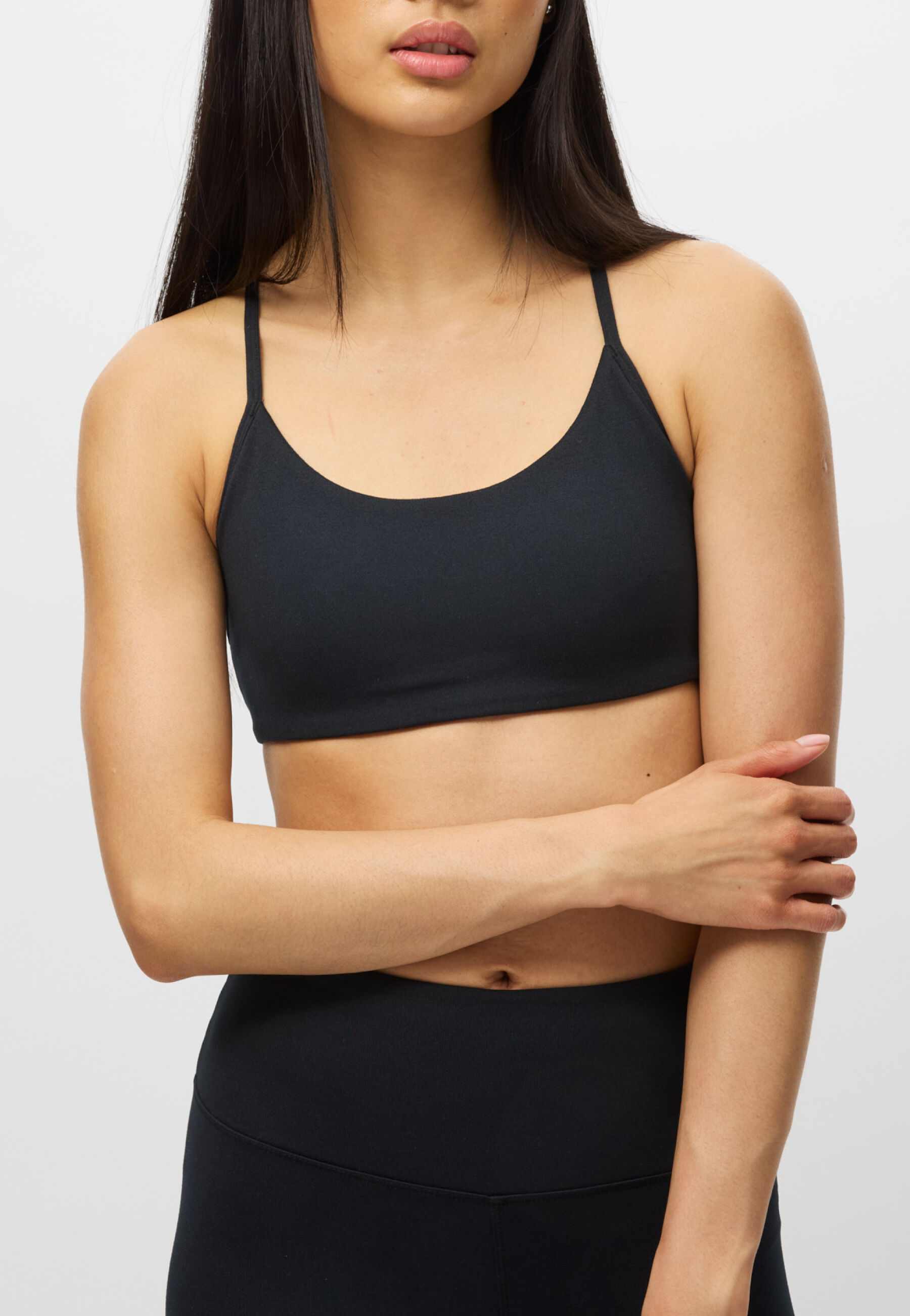 Smoothflex Strap Sportsbra Musta