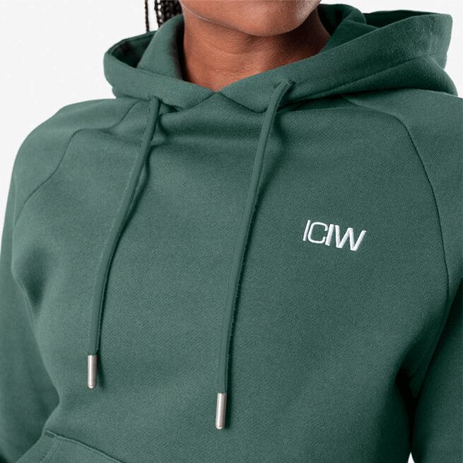 ICANIWILL Essential Hoodie, Moss