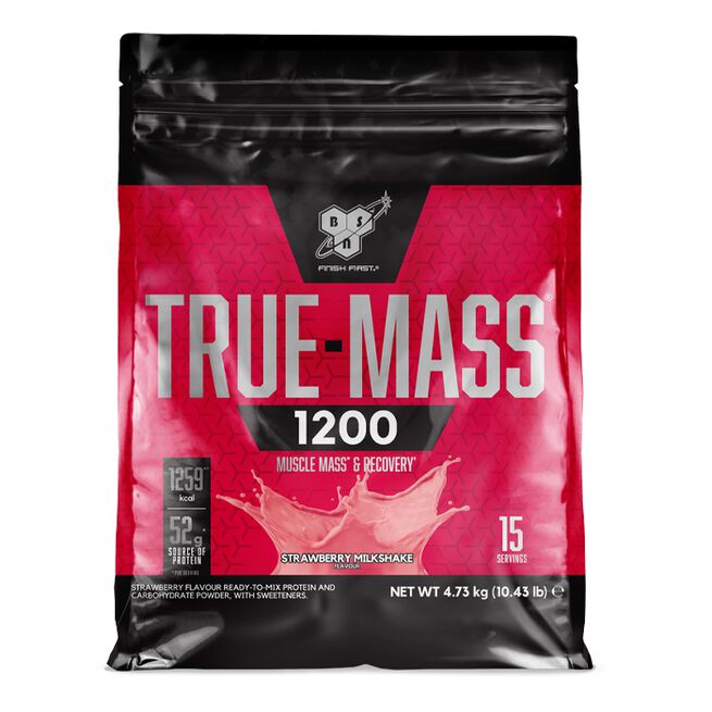 True Mass 1200 Gainer 15 annosta Strawberry