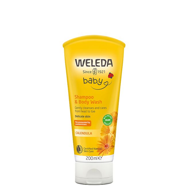 Calendula shampoo ja suihkuvoide 200 ml