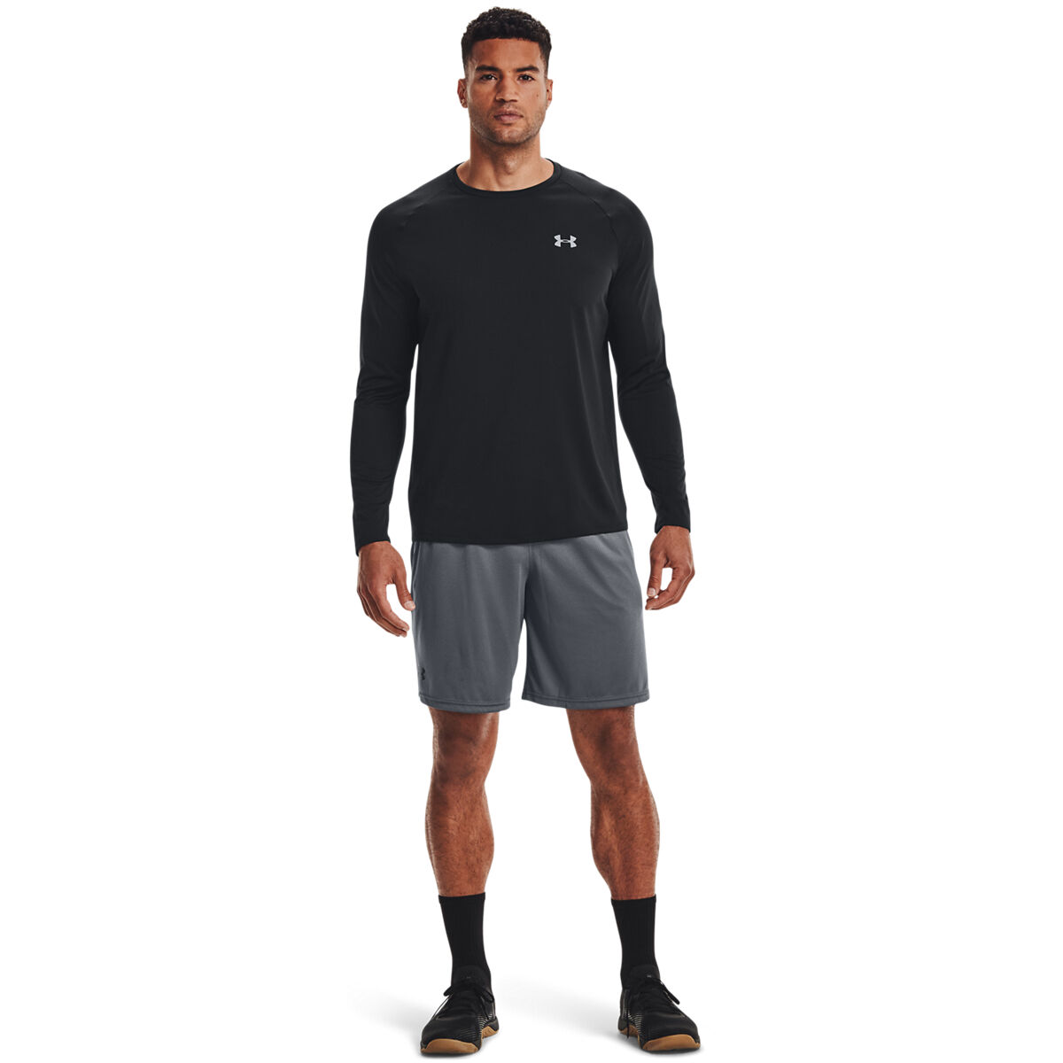 Tech Mesh Shorts Harmaa