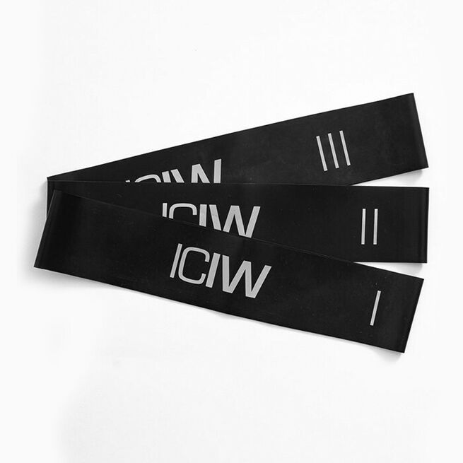ICIW Minibands 3-pakkaus Musta