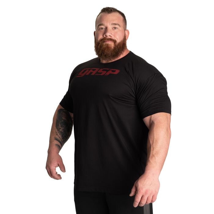 Legacy Gym T-paita Musta Punainen