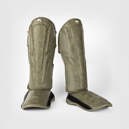 Venum Impact Evo Scales Shinguards Army Green, L  Impact Evo Scales Säärisuojat Vihreä