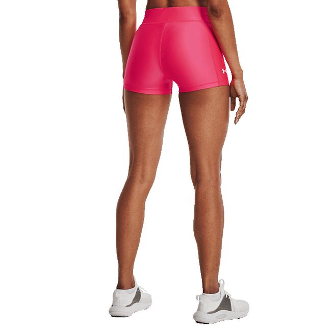 Under Armour HG Armour Mid Rise Shorty, Penta Pink/White