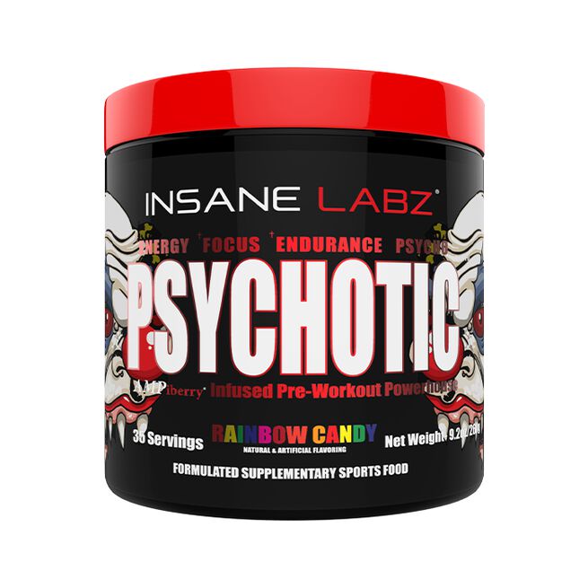 Psykoottinen Pre-Workout 35 annosta Rainbow Candy