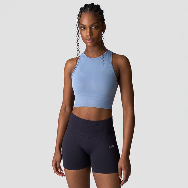 Define Seamless Cropped Paita Sininen