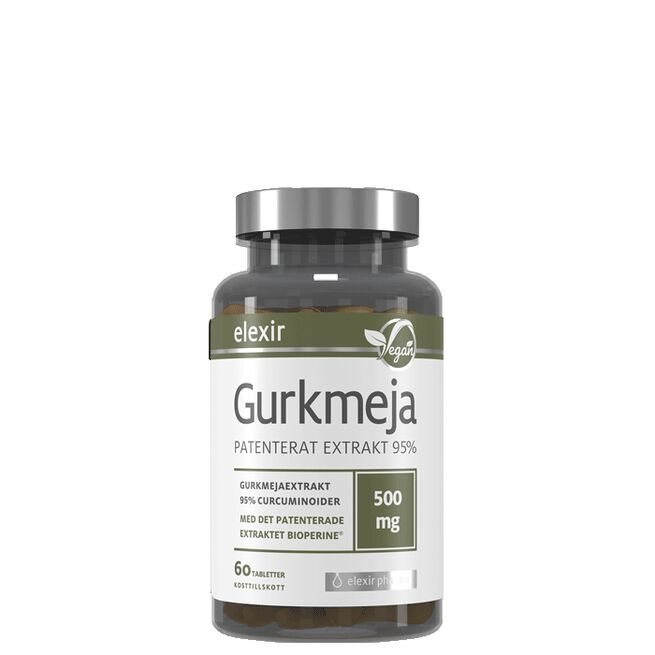 Gurkmeja 500 mg, 60 tablettia